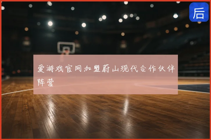 爱游戏官网加盟蔚山现代合作伙伴阵营